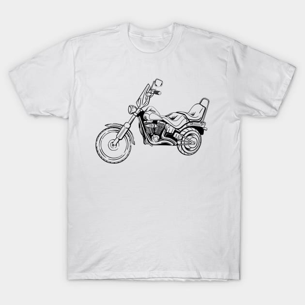 Motorcycle T-Shirt by Look11301